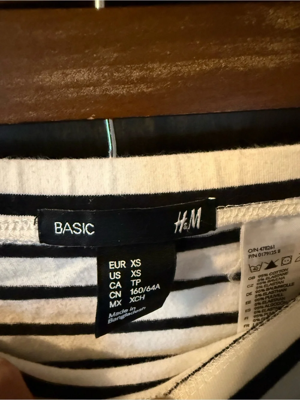 H&M slim fitting